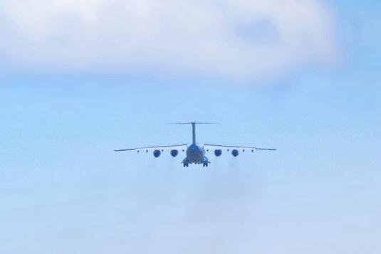 Y-20 makes first flight with homemade WS-20 engines