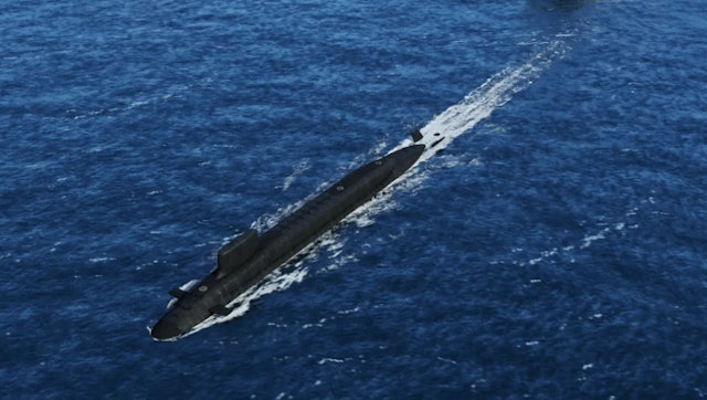 Type 096 Nuclear Submarine Capable of Launching Missiles Underneath Arctic  Ice Sheet